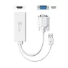 j5create JDA214 VGA į HDMI vaizdo ir garso adapteris baltas 0,176 m