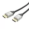 j5create JDC42 4K DisplayPort™ laidas, juoda ir pilka, 1,8 m