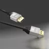 j5create JDC42 4K DisplayPort™ laidas, juoda ir pilka, 1,8 m