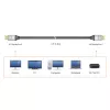 j5create JDC42 4K DisplayPort™ laidas, juoda ir pilka, 1,8 m