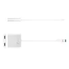 j5create JUA365 USB™ 3.0 prie dviejų HDMI kelių monitorių adapterio, sidabrinis