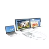 j5create JUA365 USB™ 3.0 prie dviejų HDMI kelių monitorių adapterio, sidabrinis