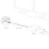 j5create JUA365 USB™ 3.0 prie dviejų HDMI kelių monitorių adapterio, sidabrinis