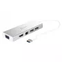 j5create JUD380 USB™ 3.0 Mini Dock, su 1x HDMI prievadu ir 3x USB prievadais, sidabrinė