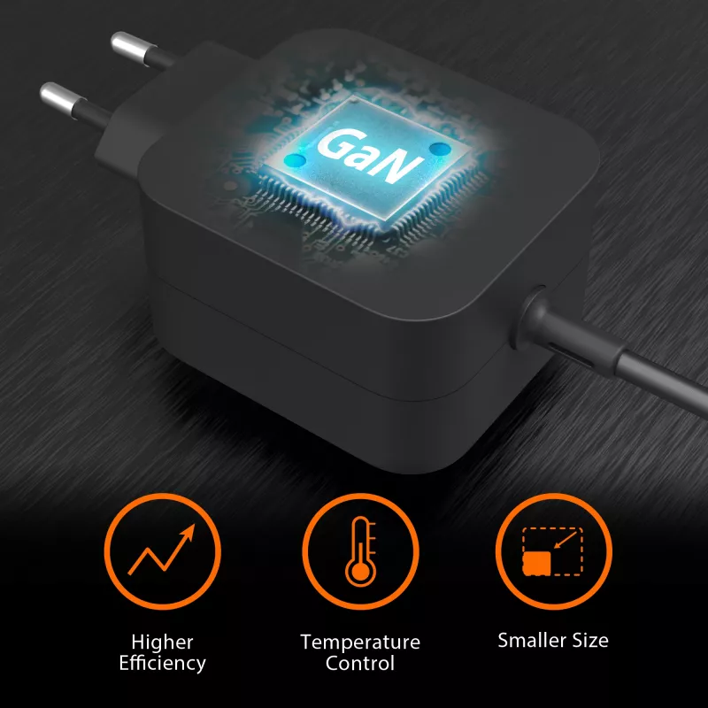 j5create JUP1565DCE3A-EN 67W GaN PD USB-C® Mini įkroviklis su 3 tipų DC jungtimis - EU
