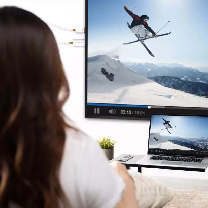 AV imtuvas j5create JVAW56 belaidžio ekrano adapteris 1080p