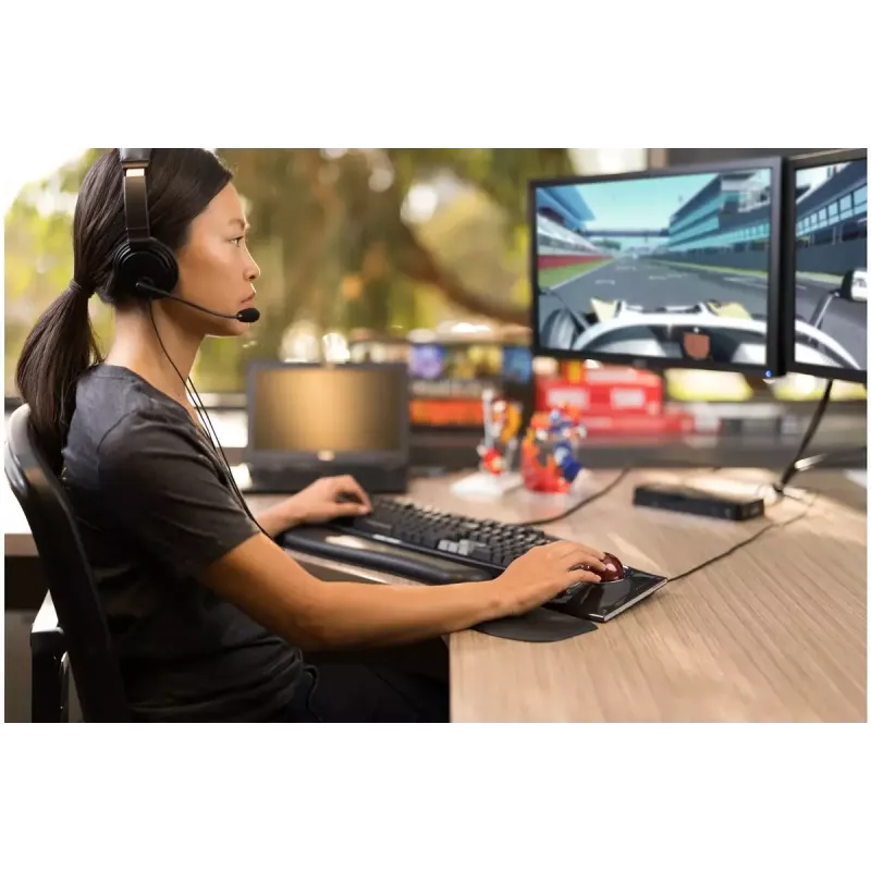 Kensington ErgoSoft riešo atrama mechaninėms ir žaidimų klaviatūroms