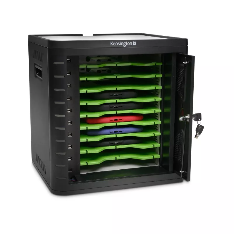 Kensington Charge & Sync Cabinet, Universal Tablet — Juoda
