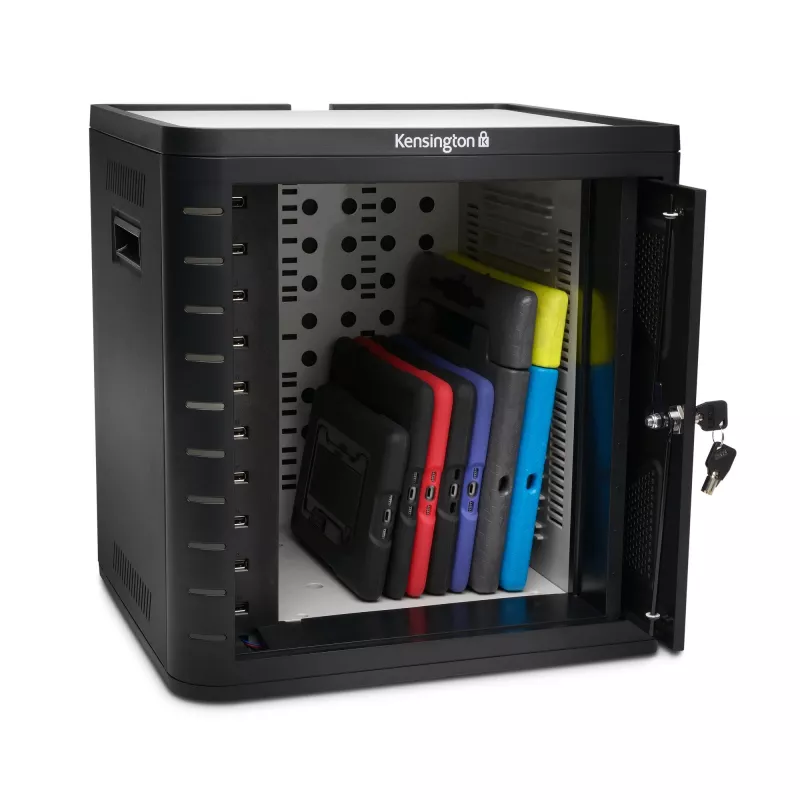 Kensington Charge & Sync Cabinet, Universal Tablet — Juoda