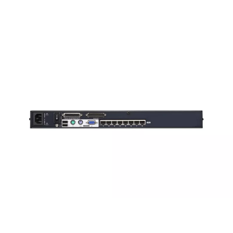 ATEN 8 prievadų Cat 5e/6 KVM komutatorius, 1920 x 1200 pikselių, Ethernet LAN, WUXGA, 5,1 W, juodas