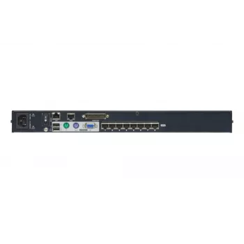 ATEN 8 prievadų CAT5e/6 KVM per IP jungiklis, 1920 x 1200 pikselių, eterneto LAN, WUXGA, 8,7 W, juoda