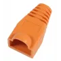 MicroConnect KON503O RJ45 įtempimo sumažinimo gaubtelis, oranžinis, 50 vnt.