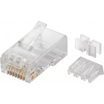 Microconnect KON505-10 laidų jungtis RJ45 permatoma