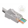 Microconnect KON506-50EZ vielos jungtis RJ45 sidabrinė