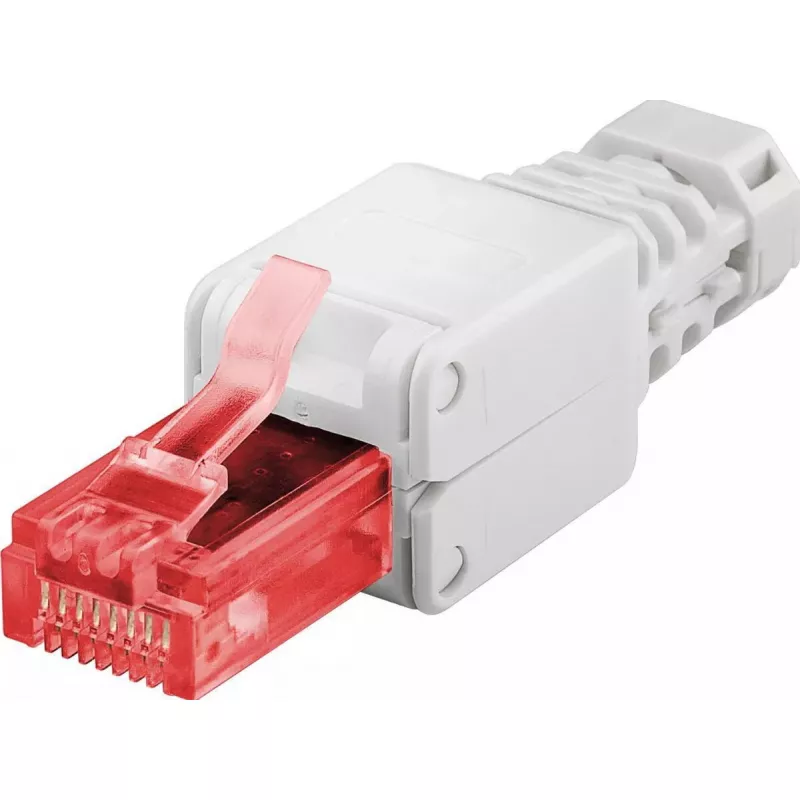 Microconnect KON520TL vielos jungtis RJ-45 balta