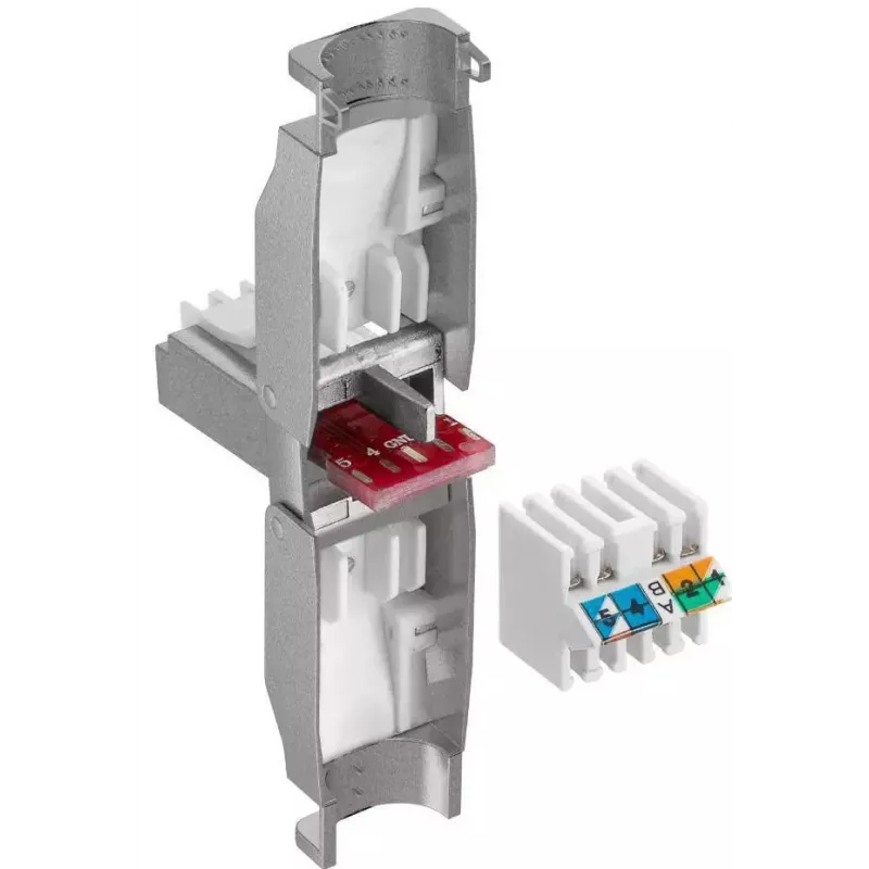 Microconnect KON522TL vielos jungtis RJ45 sidabrinė