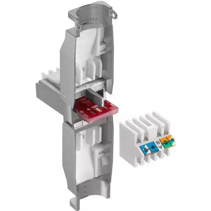 Microconnect KON522TL vielos jungtis RJ45 sidabrinė