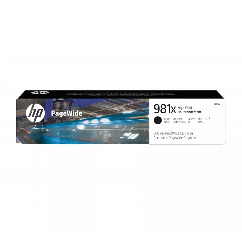 HP 981X didelio našumo juodas Originalius PageWide kasetė