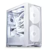 PC korpusas Lian Li Lancool-215 Midi Tower baltas