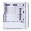 PC korpusas Lian Li Lancool-215 Midi Tower baltas