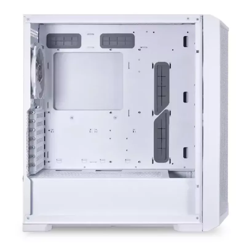 PC korpusas Lian Li Lancool-215 Midi Tower baltas