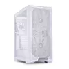 PC korpusas Lian Li Lancool-215 Midi Tower baltas