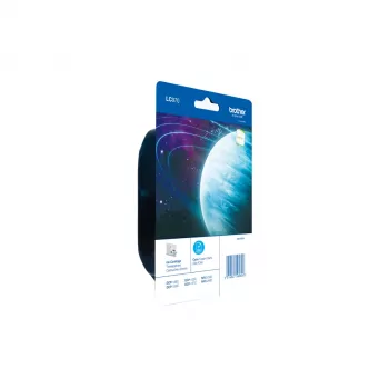 Kasetė Brother LC-970C mėlyna rašalo kasetė 300 puslapių (6,1 ml)