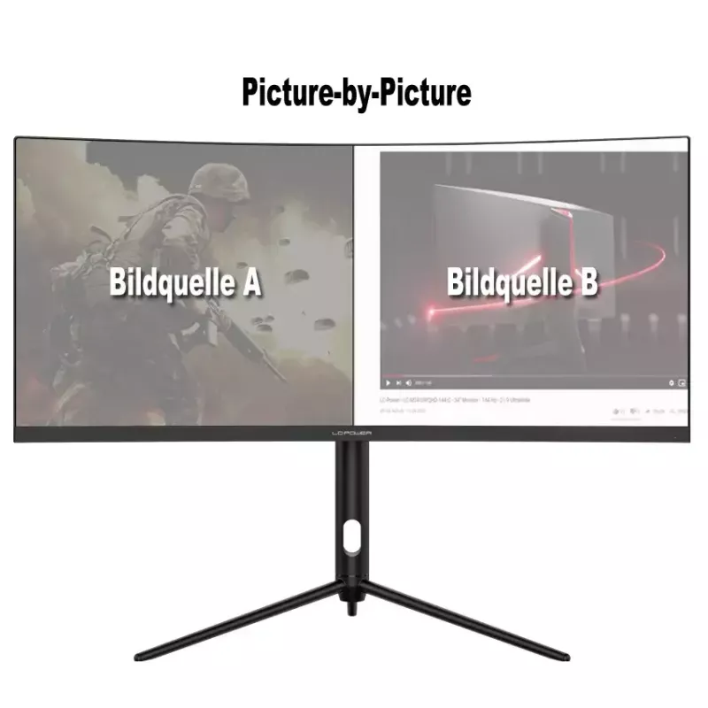 Monitorius LC-Power LC-M30UWFC 30 colių UltraWide Full HD LED 2560 x 1080
