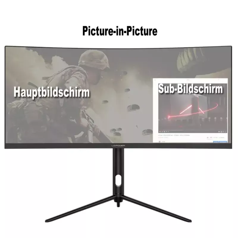 Monitorius LC-Power LC-M30UWFC 30 colių UltraWide Full HD LED 2560 x 1080
