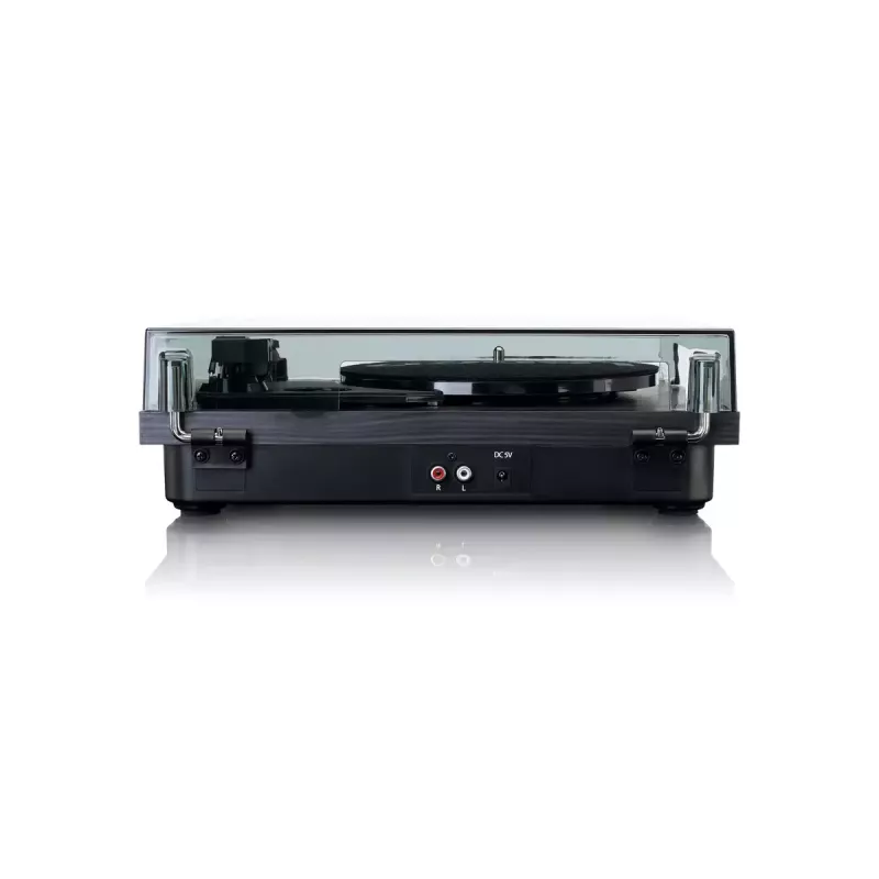 Belt-drive audio turntable Lenco LS-10 Juoda Semi Automatic