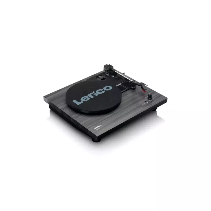 Belt-drive audio turntable Lenco LS-10 Juoda Semi Automatic