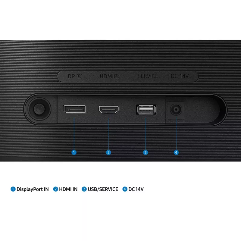Samsung S33GC kompiuterio monitorius 61 cm (24 coliai) 1920 x 1080 pikseliai Full HD LED juoda