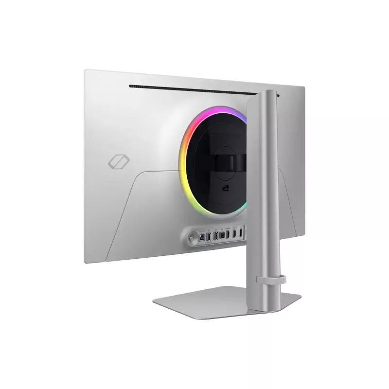 27 colių OLED monitorius Samsung G60SD LS27DG602SUXEN — 2560x1440 QHD, 0,03 ms, 178° žiūrėjimo kampas, USB 3.2 šakotuvas, VESA, sidabrinis