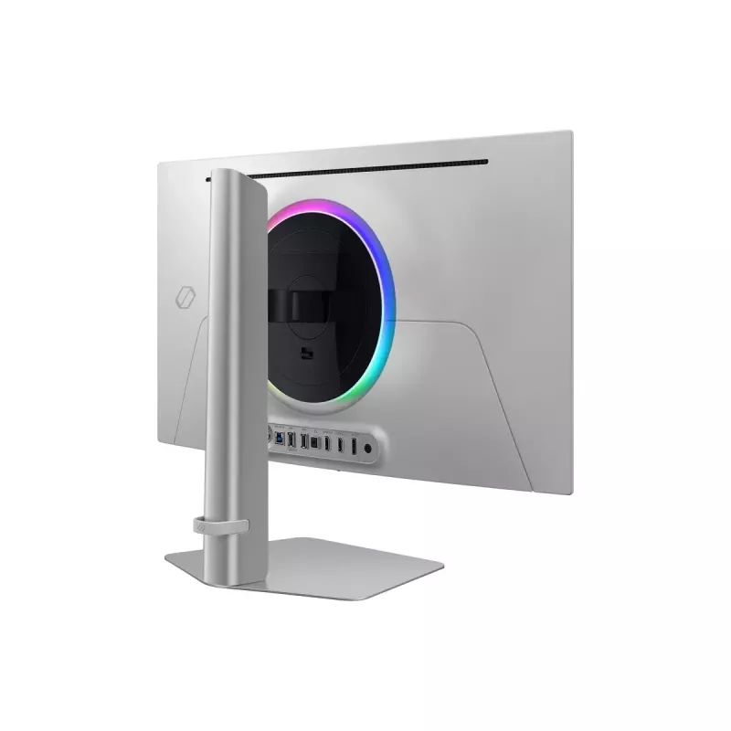 27 colių OLED monitorius Samsung G60SD LS27DG602SUXEN — 2560x1440 QHD, 0,03 ms, 178° žiūrėjimo kampas, USB 3.2 šakotuvas, VESA, sidabrinis