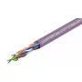 Tinklo kabelis Lanview LVN122150 Cat6 U/UTP 305 m 10000 Mbit/s violetinė