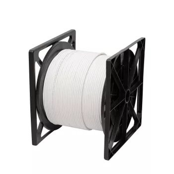 Cat6a F-UTP 4x2xAWG23 LSZH baltas 305 m, ugniai Cca klasė