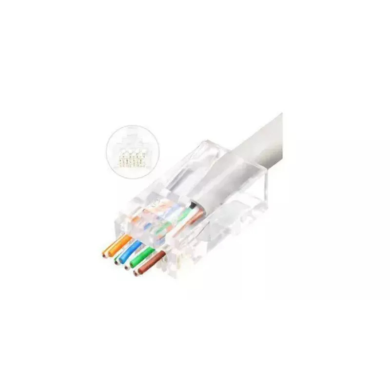 Lanview LVN125305 laidų jungtis RJ45 permatoma