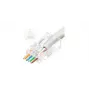Lanview LVN125305 laidų jungtis RJ45 permatoma