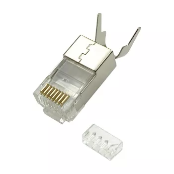 Lanview LVN125415 vielinis RJ45 jungtis, metalinė