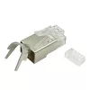 Lanview LVN125415 vielinis RJ45 jungtis, metalinė