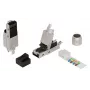 Lanview LVN125417 vielos jungtis RJ45 Cinkas