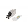 Lanview LVN125417 vielos jungtis RJ45 Cinkas