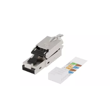 Lanview LVN125417 vielos jungtis RJ45 Cinkas