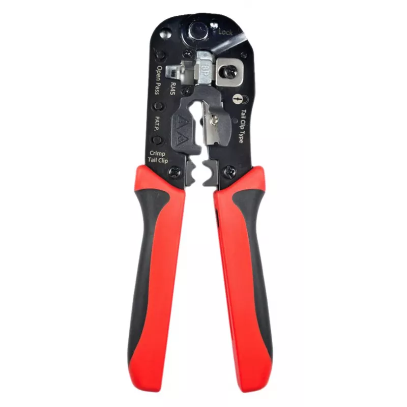 Lanview LVN125457 kabelių užspaudimo įrankis Kabelių štampų rinkinys Raudonas