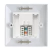 Lanview LVN126188UK lizdų dėžutė balta