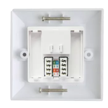 Lanview LVN126188UK lizdų dėžutė balta