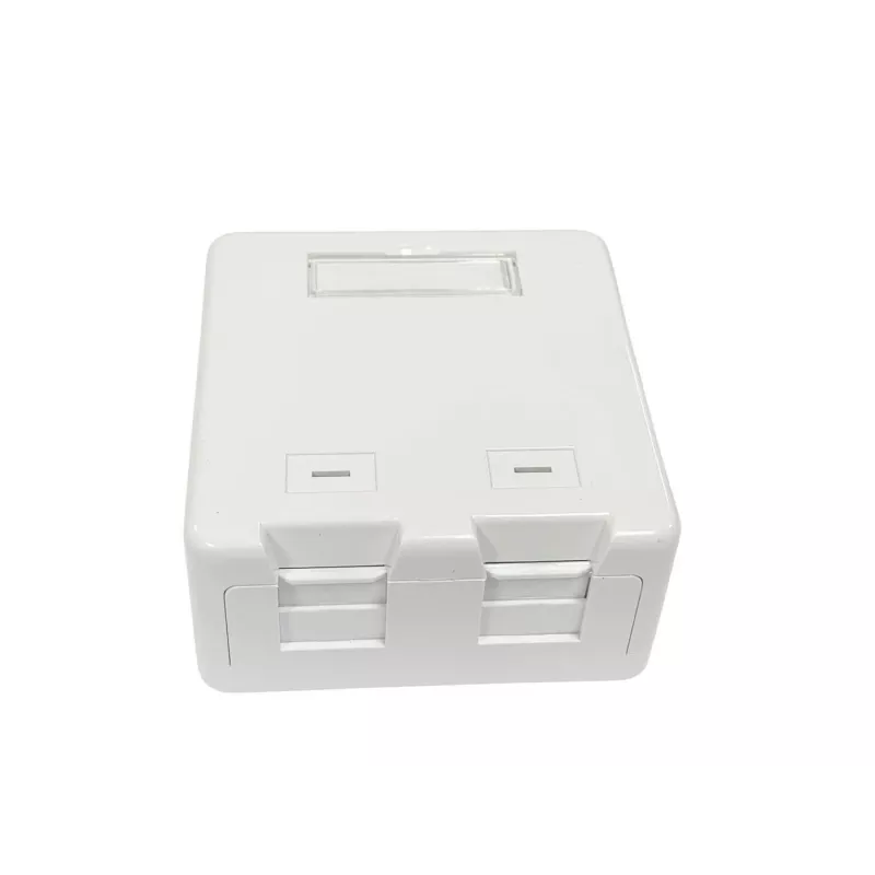 Lanview LVN127767 maitinimo lizdas 2 x RJ-45 Baltas