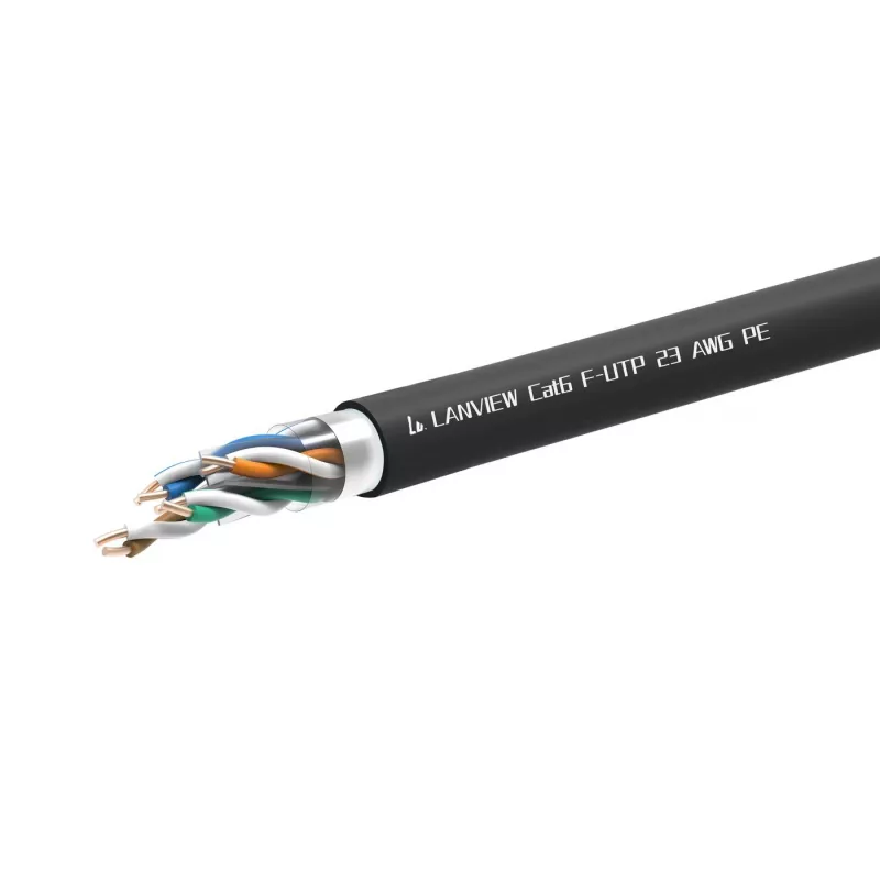 Lanview LVN-CAT6PE-FUTP-305M tinklo kabelis Cat6 F/UTP (FTP)