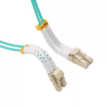 Lanview LVO231301-FLEX InfiniBand / šviesolaidinis kabelis 2 m LC LC/LC Aqua spalva