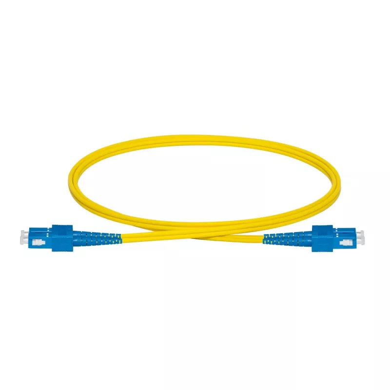 Lanview LVO231378 InfiniBand/šviesolaidinis kabelis 3 m 2x SC geltonas